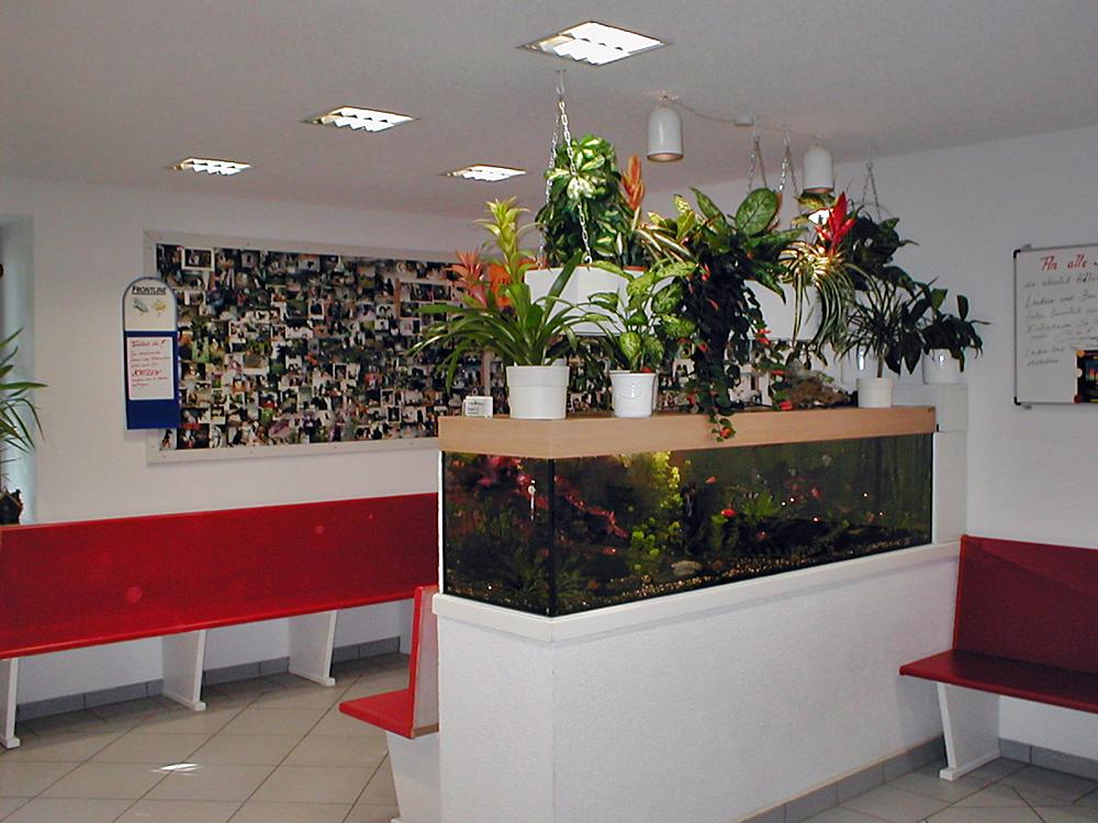 Wartebereich der Praxis